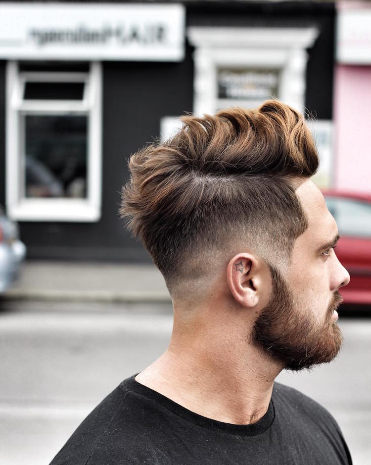 Pompadour or UnderHawk Go with Hairstyles that Suit Your Personality 9  Hairstyles for Men with Medium Hair in 2020