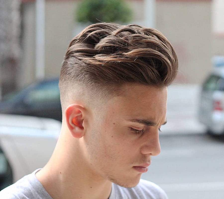 Agusbarber  And Cool Mens Haircut With Movement On Top 