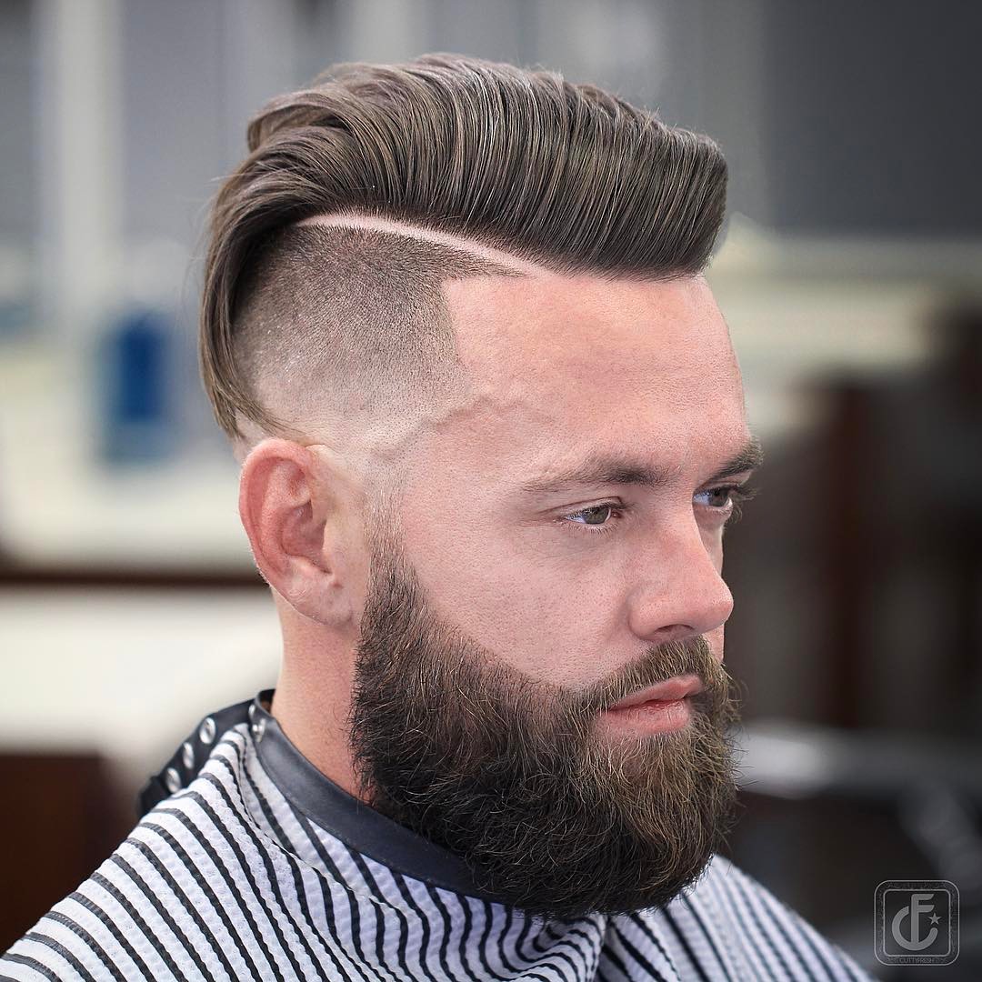 Undercut Fade Haircuts + Hairstyles For Men -> January 2021