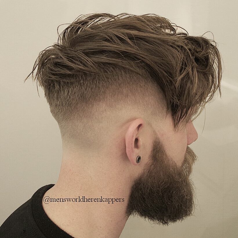 men's razor haircut