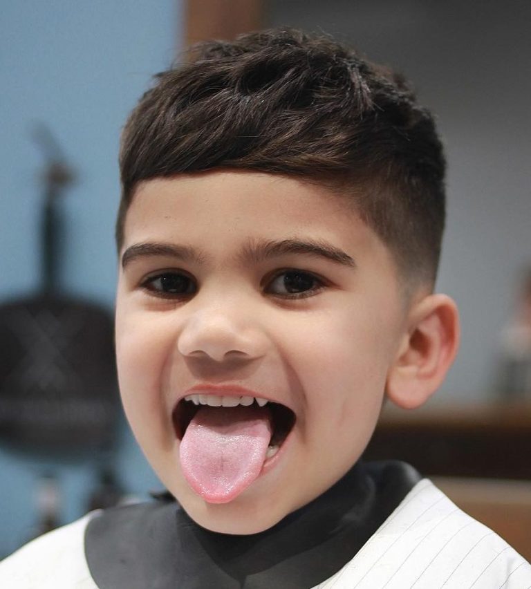 Boy's Fade Haircuts 2024 Trends + Styles