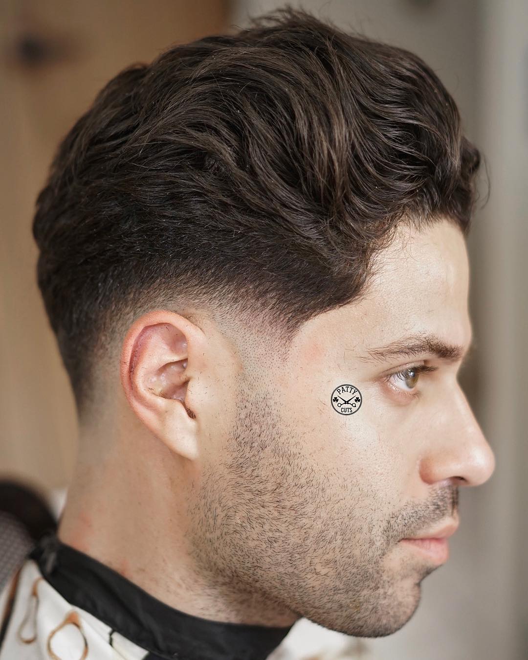 men's haircut fade lengths