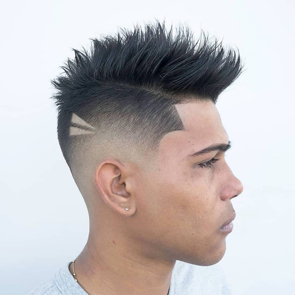 Мужская стрижка modern men's haircut
