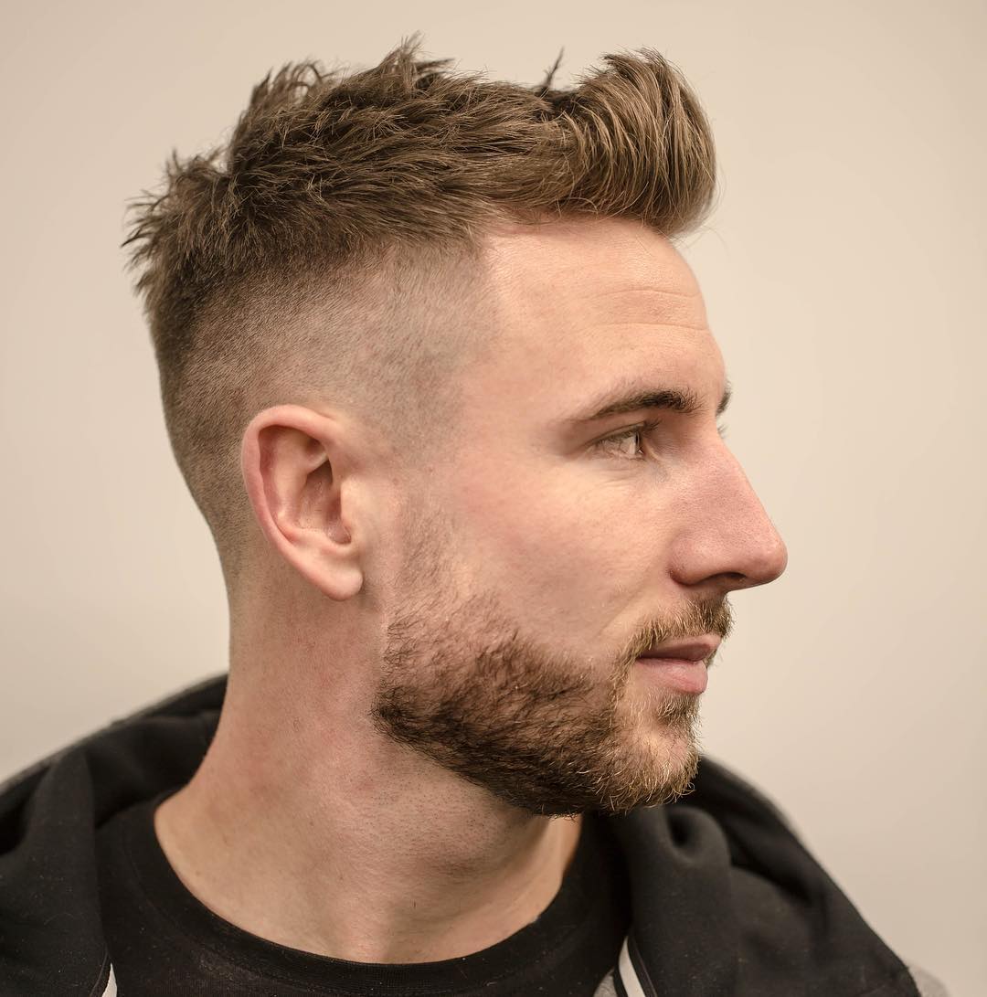 Tombaxter Hair Cool Short Haircuts For Men Spiky Fade Photo Gallery 