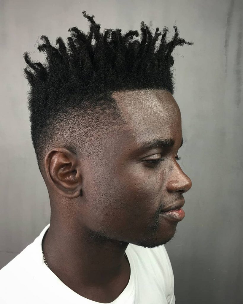 high top fade with twists