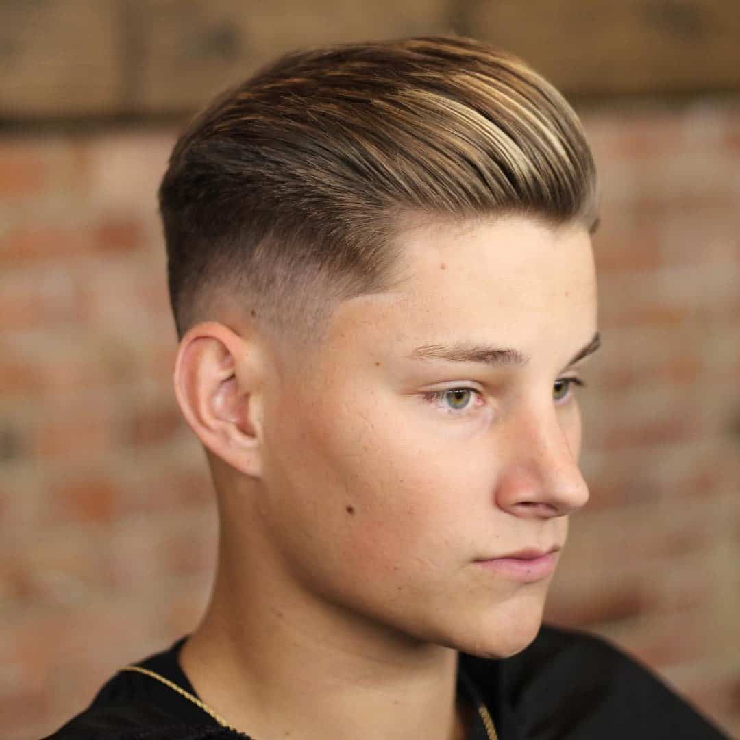 Modern Haircuts For Teenage Guys