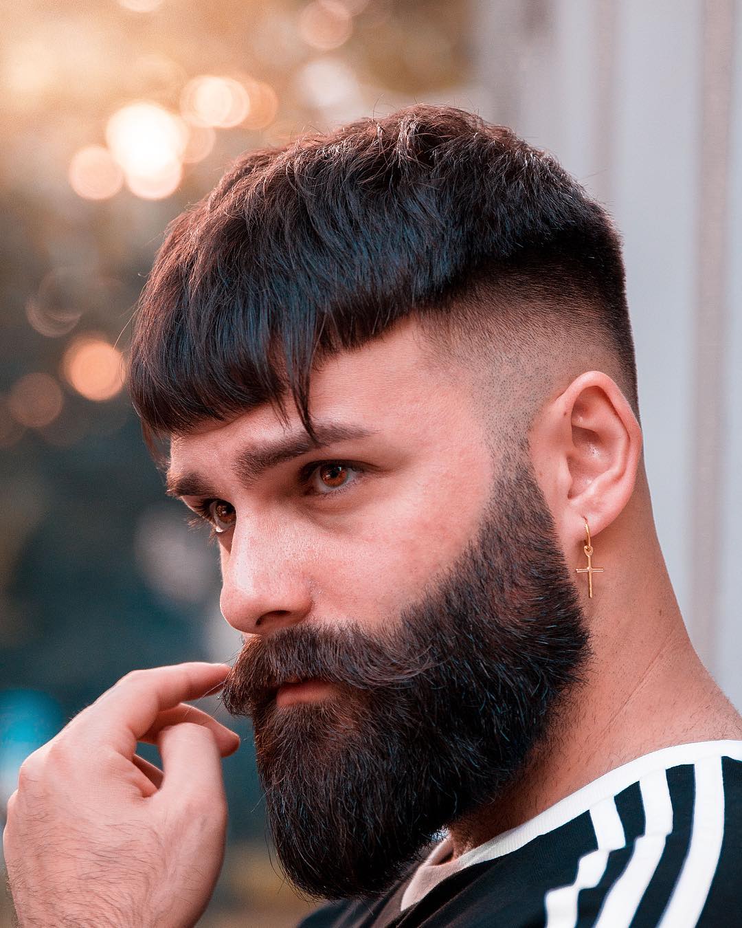Short Hair With Beard  20 Best Iconic Beard Styles for Men  AtoZ  Hairstyles