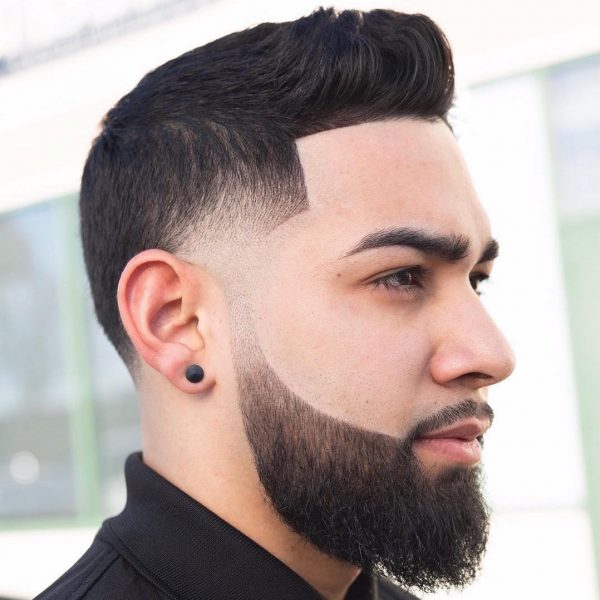 Men'S Fade Haircuts With Beard - Skin Fade Beard 2