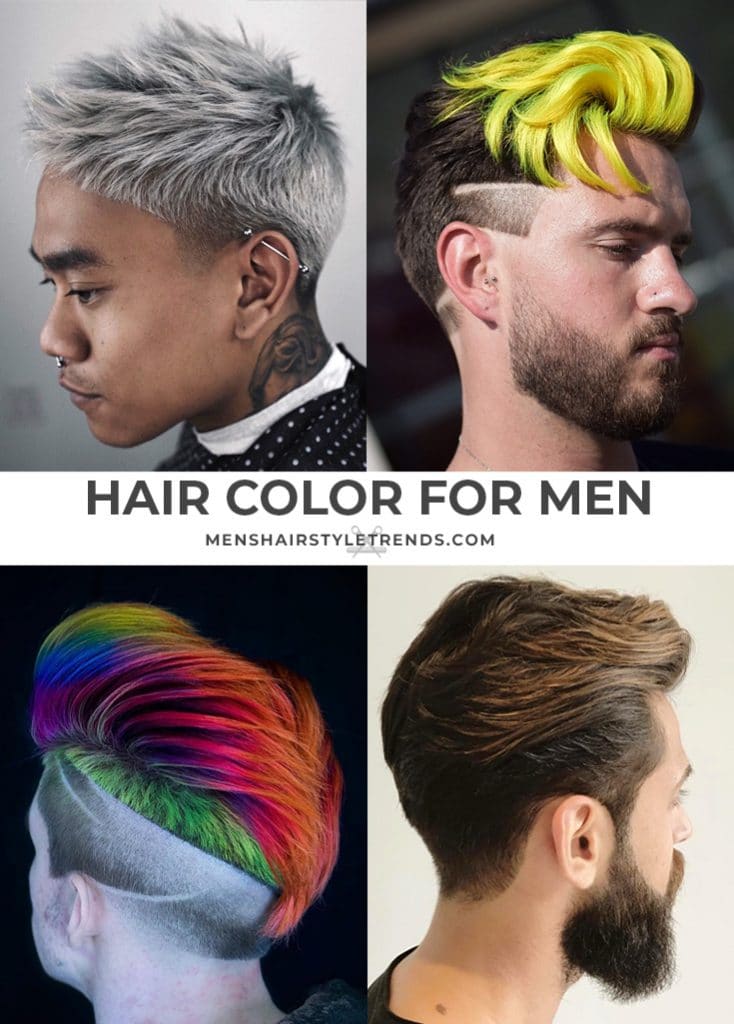 crazy hair color men