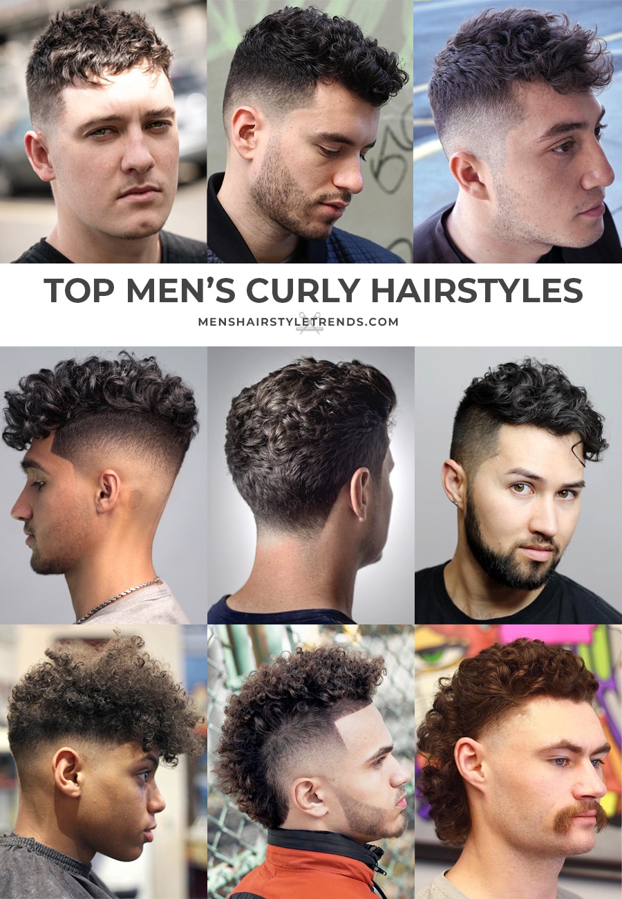 Top Mens Curly Haircuts MensHairstyleTrends Com 