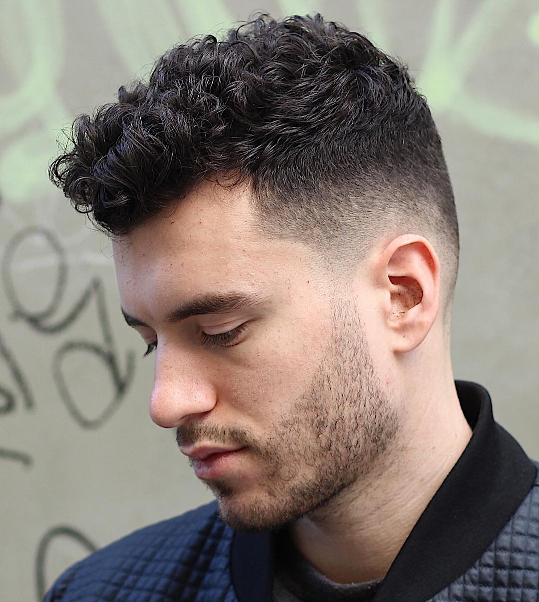The Ramsey Low Fade Curly Top 