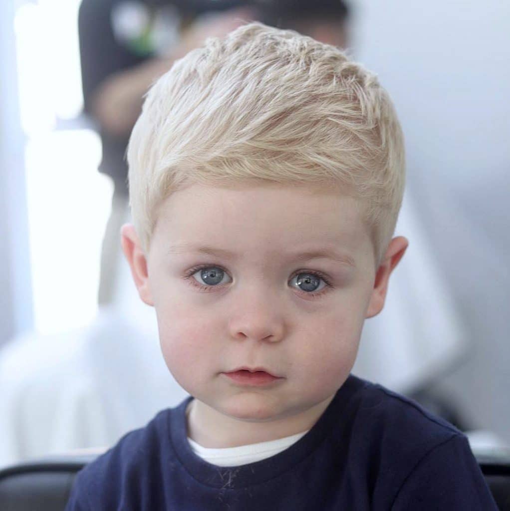 Cute Baby Boy Hairstyles For Short Hair for Oval Face