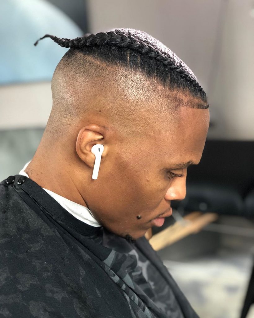 Featured image of post Bald Fade With Braids On Top