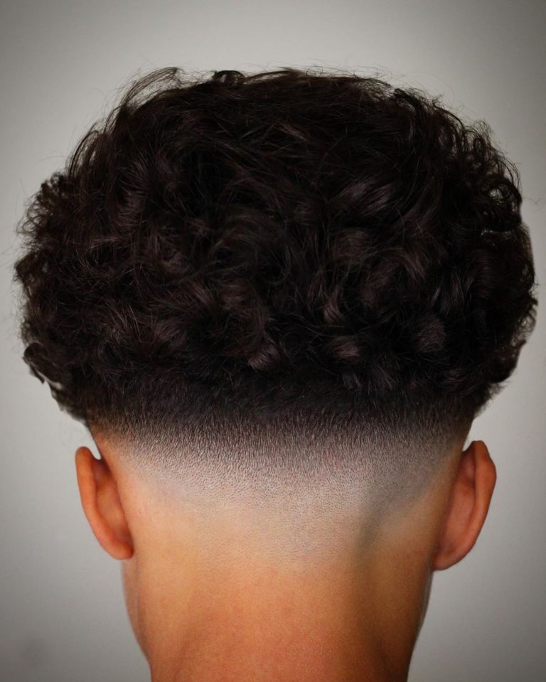 Curly Hair Fade Haircut Cool Styles For