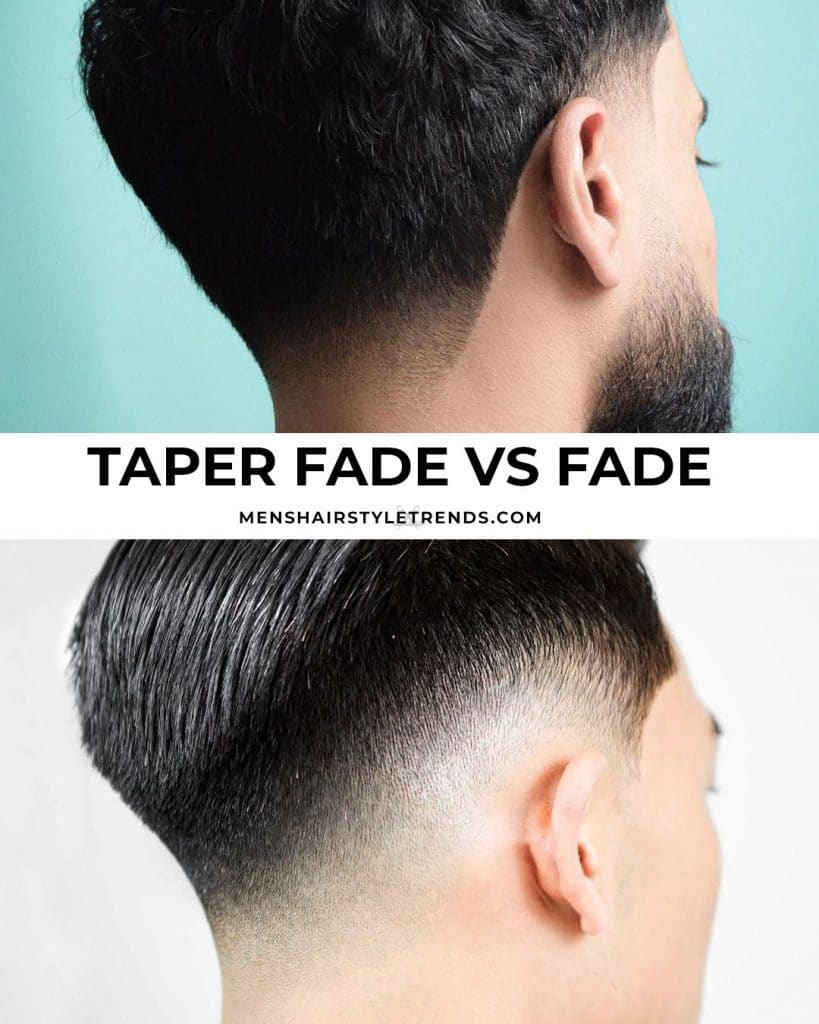 haircut for men taper fade