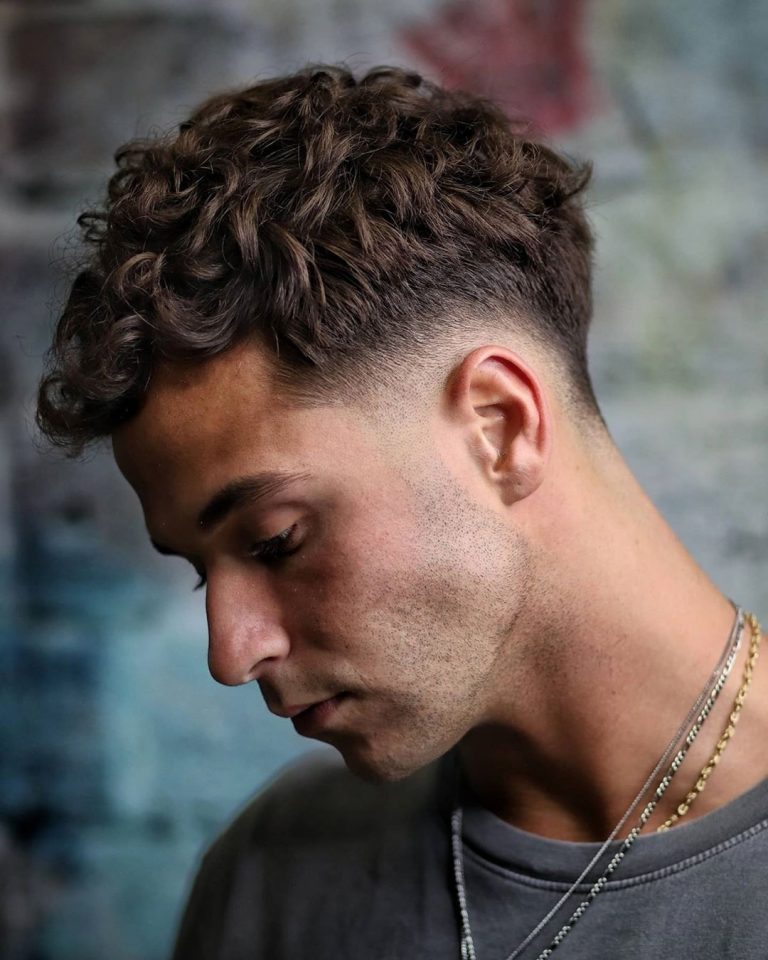 Cool Haircuts For Curly Hair Men Blackwater Barber 768x960 