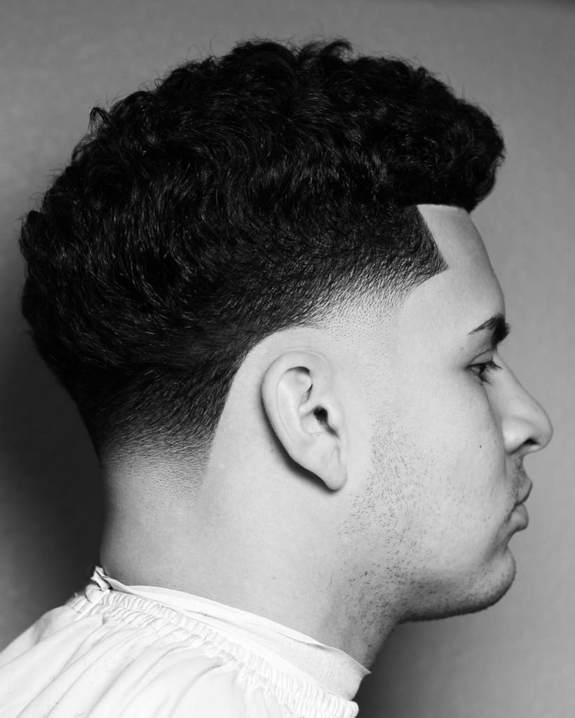 Taper Fade Afro Mexican