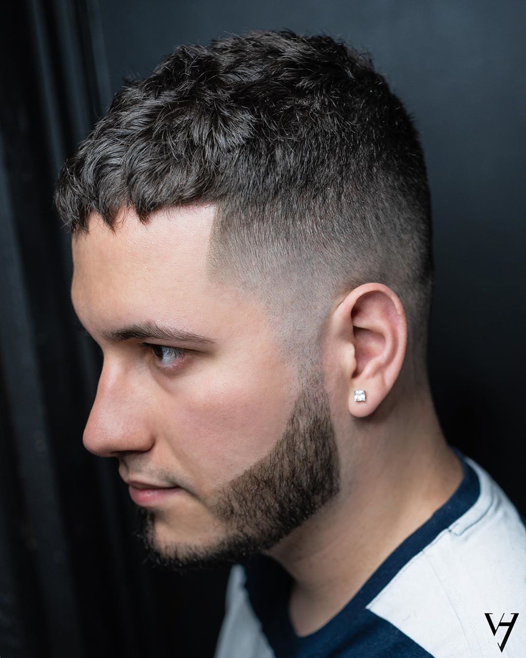 Short Curly Crop Haircut For Men V.hugostyles 