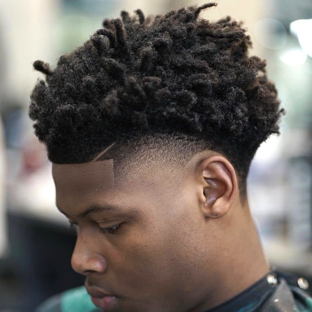 Taper Haircut Black Men Dreads Vicblends 1024x1024 