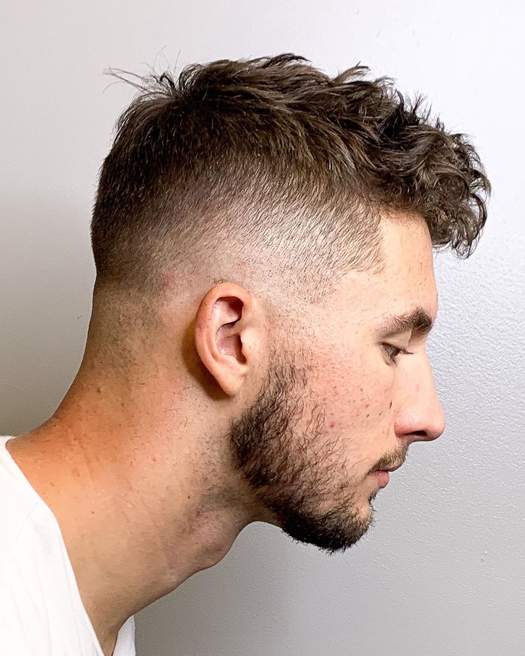 High Drop Fade For Curly Hair Wyatt The Barber 