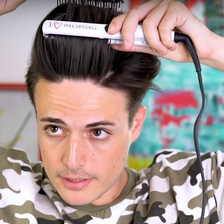 How To Straighten Hair For Men 4 Different Ways 