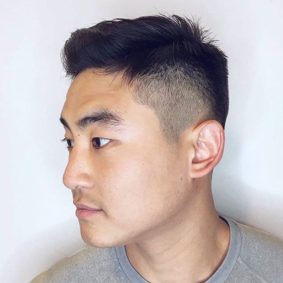 short hairstyles for asian men