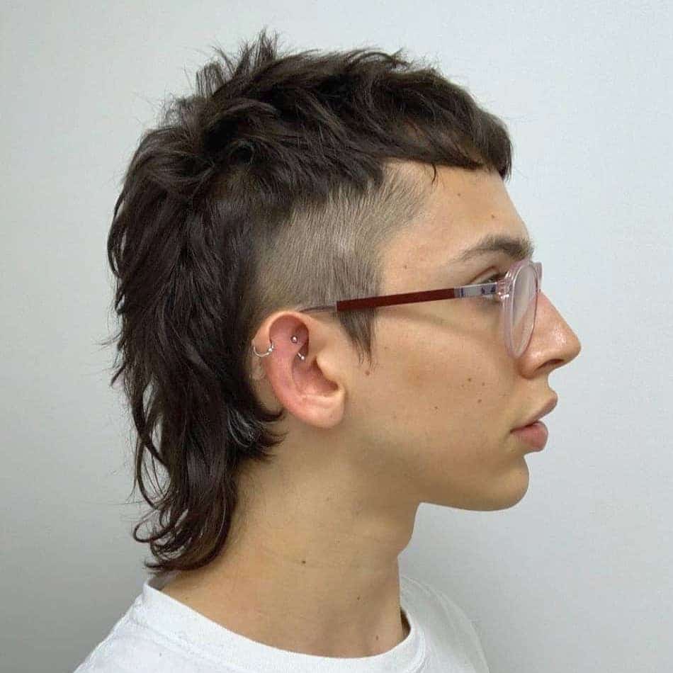 Buzz Cut and Mullet Obscure Blend-Mullet Haircut: 60 Ways To Get A Modern Mullet