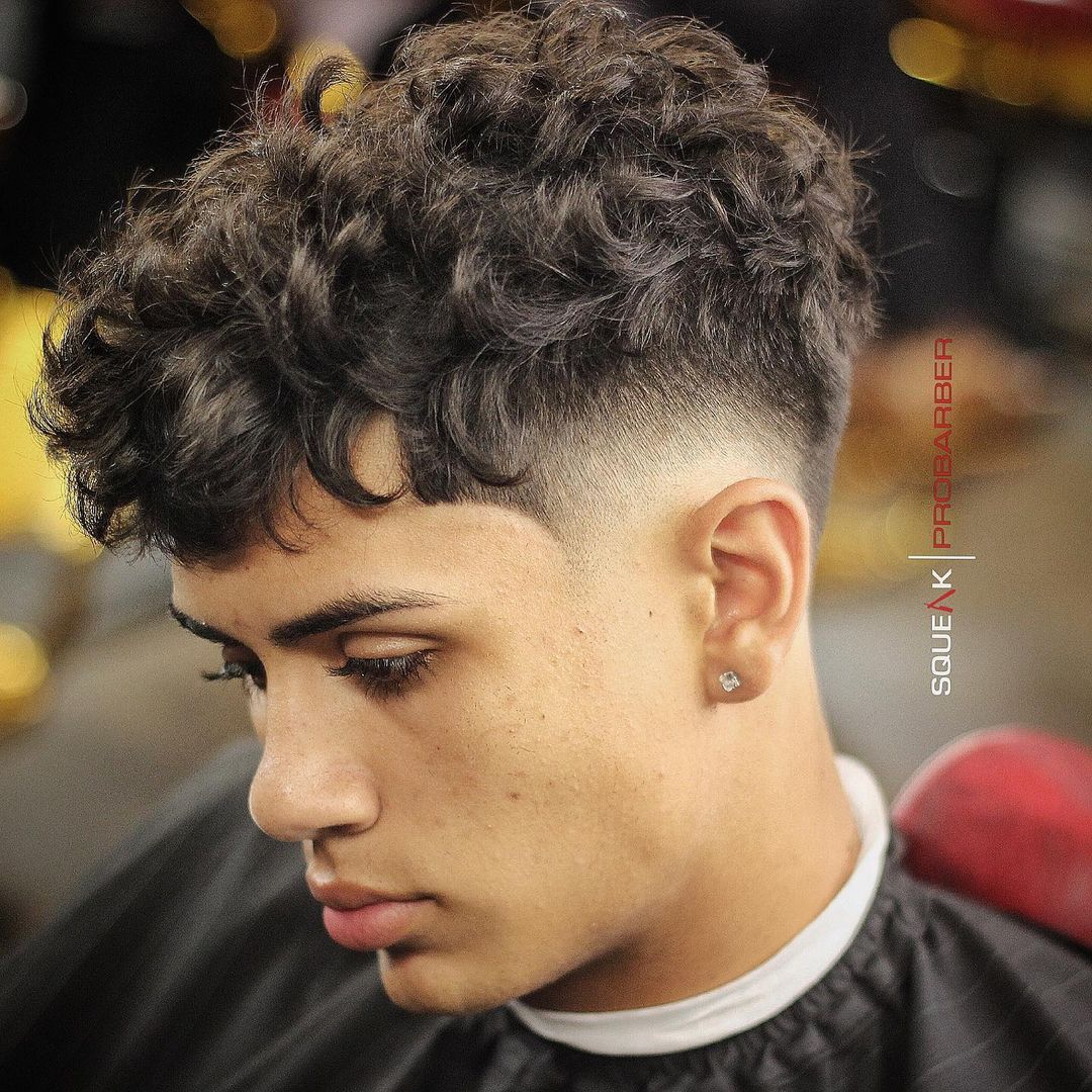 Short Haircuts For Curly Hair Mexican Men Joseda Barbershop 